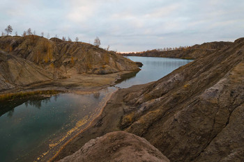 Вид в Кондуках / Россия. Тульская область. Узловской район. Кондуки.