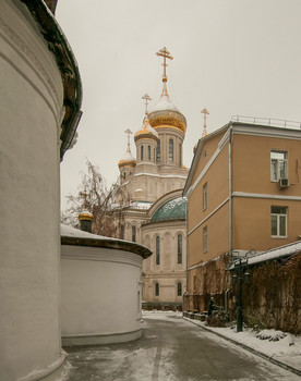 В Сретенском ставропигиальном мужском монастыре. / ***