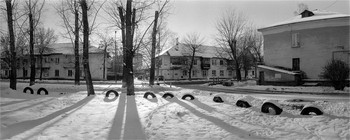 Утро в Соцгороде / Тольятти, 30 ноября 2018 года. Rollei RPX 100