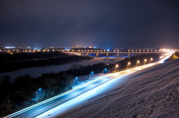 Мост через Оку в Калуге / Снято с просмотровой площадки городского парка