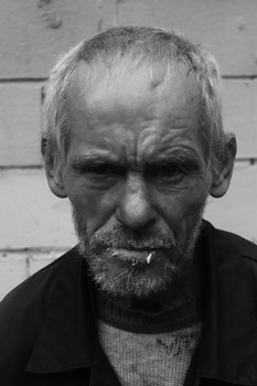 Миша Салтыков с Большой Филёвской / Портрет бездомного человека