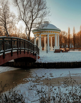 Зимняя зарисовка / Свиблово, берег Яузы