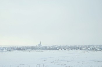 Зимняя зарисовка / Белое покрывало зимы.