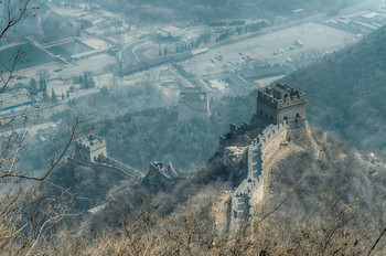 Великая Китайская Стена (участок Бадалин). / Март 2018 год. 
Китай.