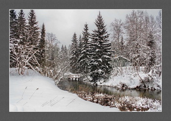 Валдайский мотив / зимняя зарисовка