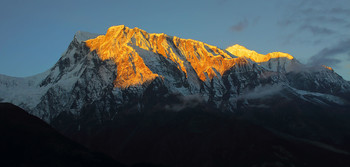Утренняя Аннапурна / Аннапурна III, Гималаи. Непал