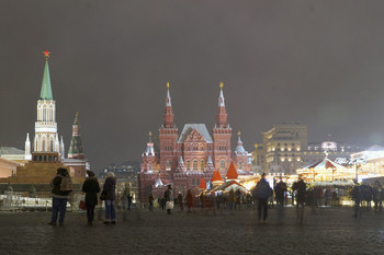 Москва предновогодняя / Красная площадь