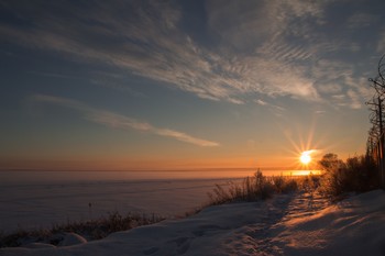 Декабрьский закат / °°°