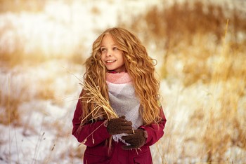Четыре времени зимы / модель Ангелина Табакова
причёска Ирина Харитонова