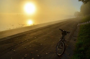 утро / утро на реке