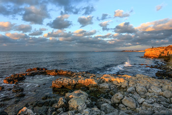 Вечер на море / Крым,Севастополь,Херсонес