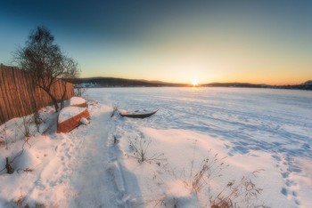 закат / Южный Урал