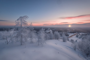 Дорога к Белой горе / Белая гора, Пермский край.