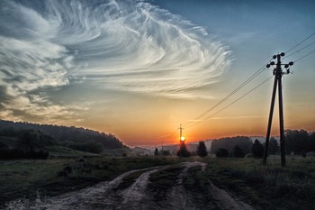 лето..солнце всходит.. / Дето.Рассвет