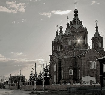 Храм Благовещения Пресвятой Богородицы. / по. Желнино, г. Дзержинск, Нижегородская обл..