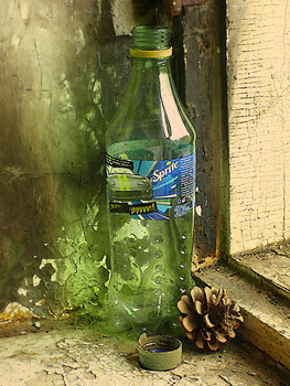 Бутылка / Зеленая бутылка