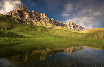 Отражения горных озер. / Северный Кавказ.