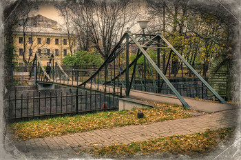 Парусный мост в Кронштадте. / Октябрь 2017.