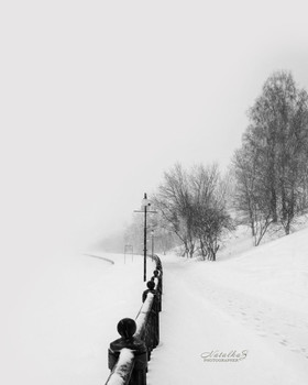 Зарисовки зимы... / Когда за окнами метель...