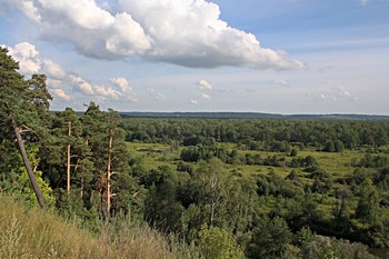 Красиво там, где нас нет. / Вокруг города Дзержинска Нижегородской области мнаго красивых мест.