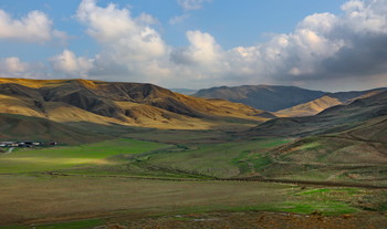 долина в Шамахы / Снимок сделан в Азербайджане