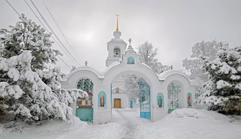 Провинциальная церковь / после метели