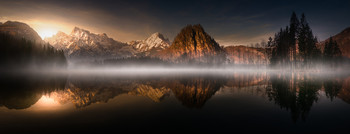  / Morgens am Almsee in Oberösterreich