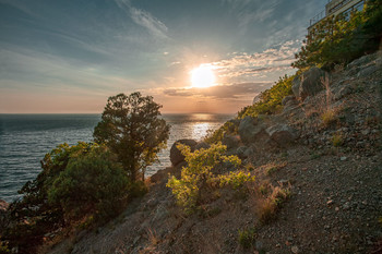 Закат / Крым,Ласпи