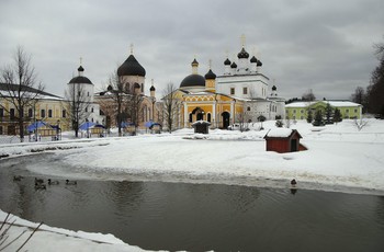 Вознесенская Давидова пустынь / Вознесенская Давидова пустынь, февраль.