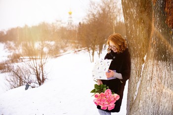 Подарок / модель Карина Шевцова
причёска Галина Князева