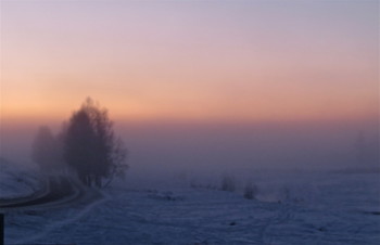 Светает... / Средина зимы. Сибирь-матушка, Тува.