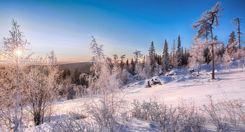 Белоснежное утро / Будет солнечный день