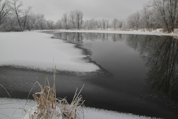 &nbsp; / озеро,мороз,лед