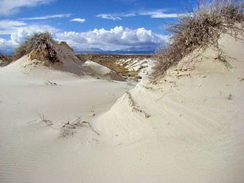 White Sands / White Sands National Park - Национальный парк &quot;Белые пески&quot; - уникальное геологическое явление, штат Нью Мексико, США.