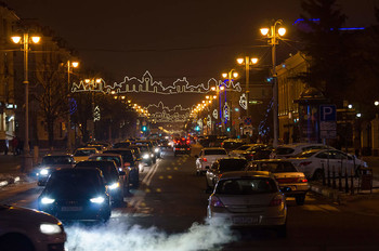 "Огни небольшого города" / ___