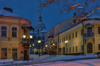Morning in the old town / Vitebsk.Belarus.December 2018