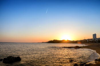 На закате. / Льорет-де-Мар