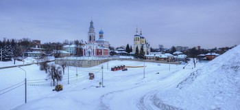Вечерний Серпухов / зима 2019