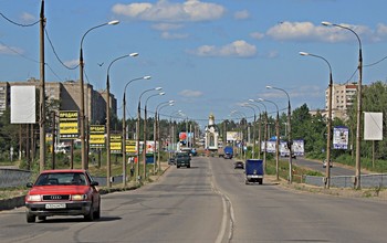 Городские маршруты / Южный въезд в город Дзержинск.