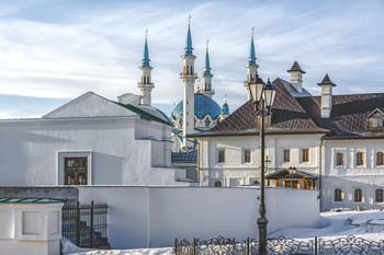 прогулки по Казанскому Кремлю / март, Казань, Кремль