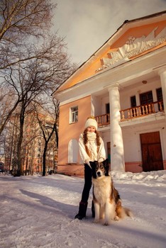 Юлиана и Лора / модели Юлиана Смирнова и Лора
причёска Галина Князева