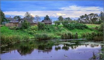 Домик у реки. / Домик у реки