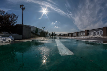 Призраки весны / Самара, набережная реки Волга