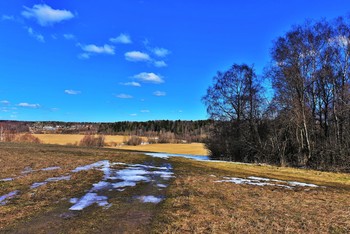 &quot;Все дышит радостным апрелем ...&quot; / &quot;Душа, живи как все в природе,
 Люби неведомую цель.
 Смотри, на синем небосводе
 Опять зацарствовал апрель.
 Все опьянилось тонким хмелем -
 И свет, и воздух, и глаза.
 Все дышит радостным апрелем,
 Во все проникла бирюза ...&quot;
 В.Гофман