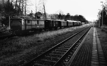 Железнодорожная пятница / Кладбище старых вагонов(Германия)