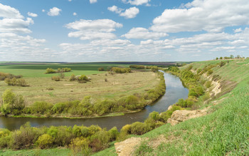 Река Олым / В переводе с тюрского &quot;крутые берега&quot;