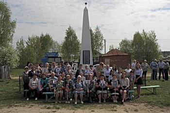 Почтили память односельчан фронтовиков. / 9 мая