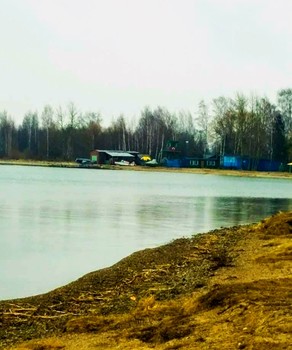 МАРТОВСКИЙ ПЕЙЗАЖ / МАРТОВСКИЙ ПЕЙЗАЖ ,ОЗЕРО В Г. НОВОЛУКОМЛЬ