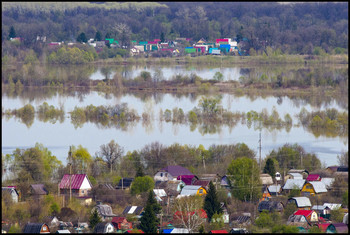 Река Уфимка / Паводок