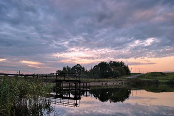 &nbsp; / Отражения летнего вечера